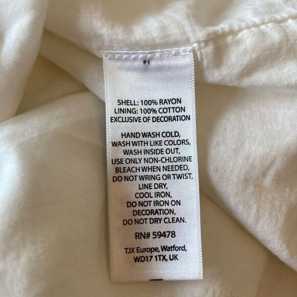 Kenji Anthropologie native SW beaded lined dress w/elastic drawstring waist - Picture 10 of 11